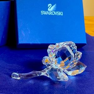NIB Swarovski Rose Blossom - Retired